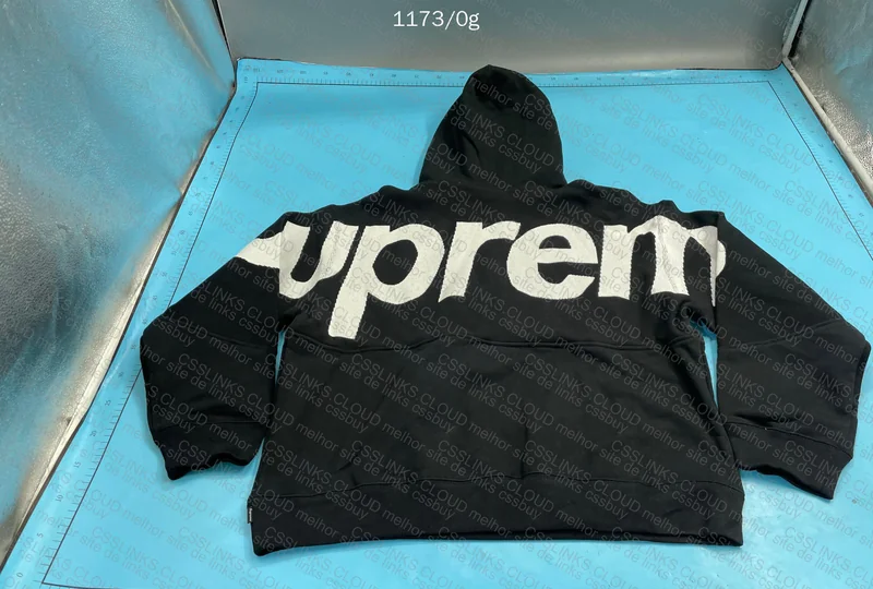 Supreme Black Hoodie 3