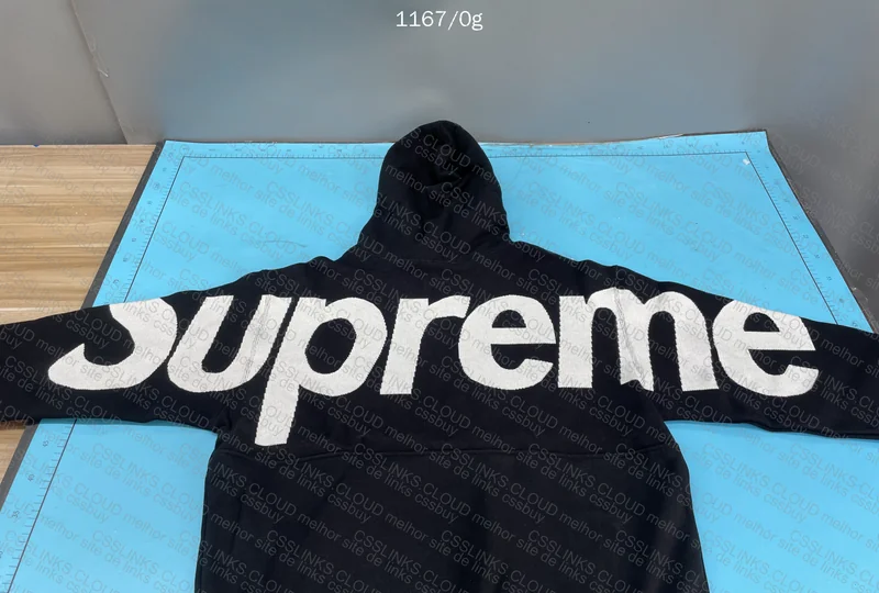 Supreme Black Hoodie FW24 2