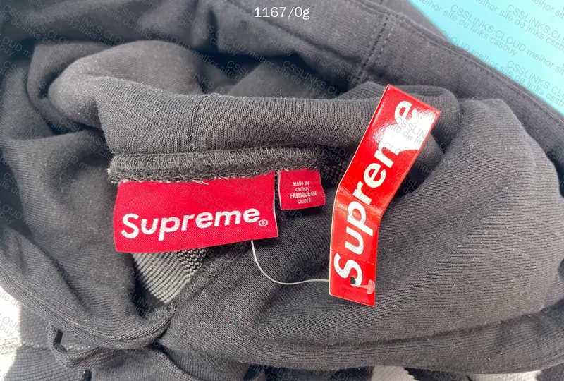 Supreme Black Hoodie FW24 4