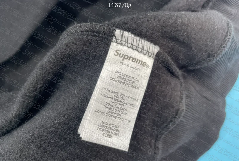 Supreme Black Hoodie FW24 7