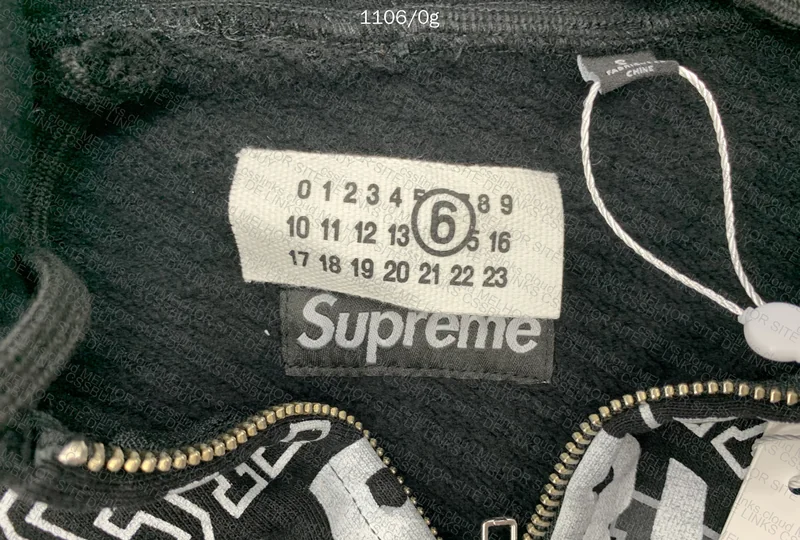 Supreme x Maison Margiela MM6 Hoodie 3