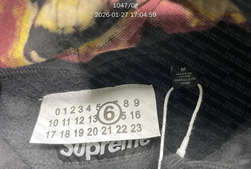 Moletom Supreme x Margiela 10