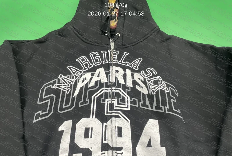 Moletom Supreme x Margiela 8
