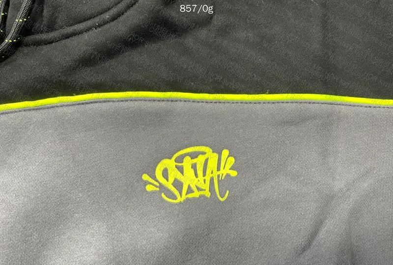 Syna World Pipe Neon Black Hoodie 5