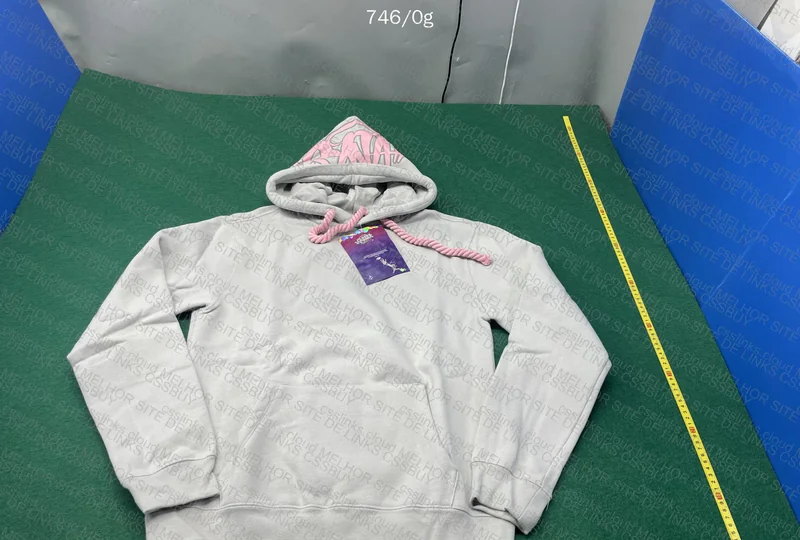 Syna World Pink and Gray Hoodie 2