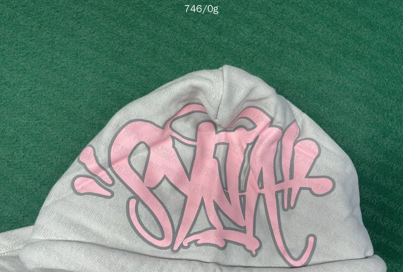 Syna World Pink and Gray Hoodie 4