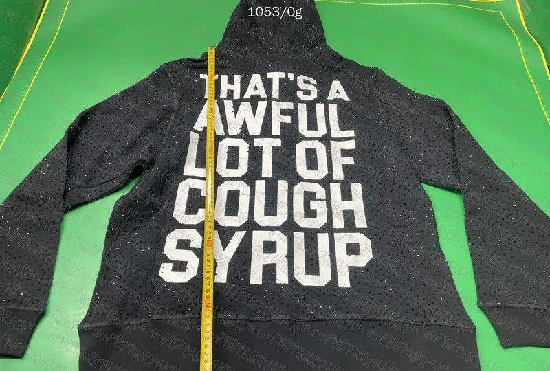 That's a Awful Lot of Cough Syrup Hoodie (with Measurements) 3