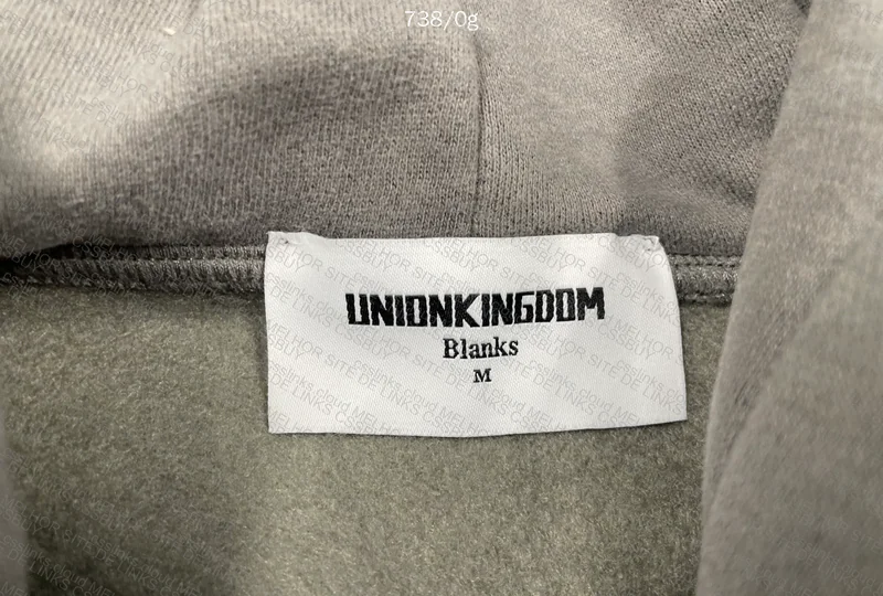 UnionKingdom Plain Hoodie 360gsm 10