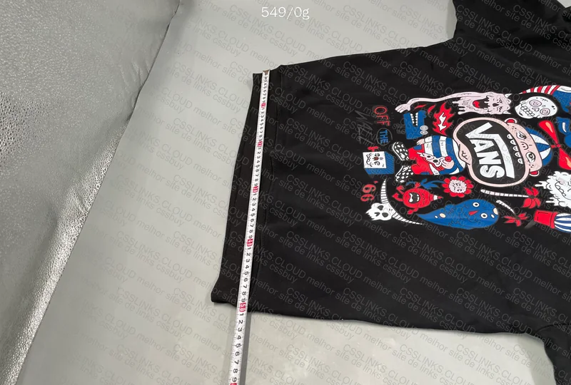 VANS Hoodie with Measurements 2