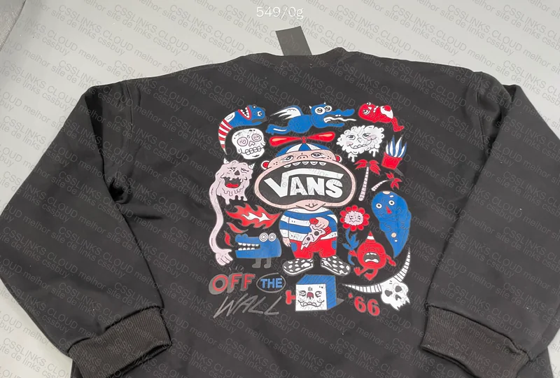 VANS Hoodie with Measurements 6