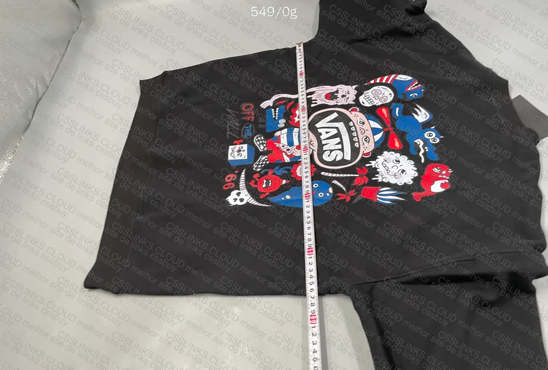 VANS Hoodie with Measurements 9