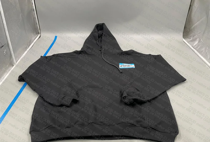 Vetements 'Hello My Name Is' Hoodie