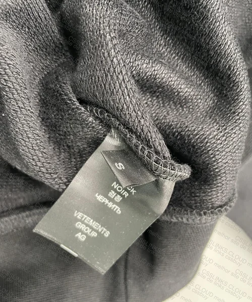 Vetements 'Hello My Name Is' Hoodie 4