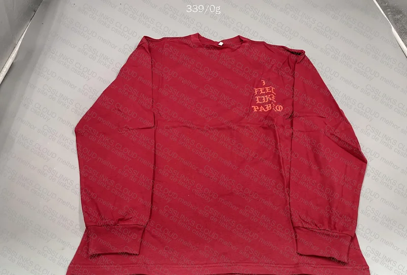 Ye 'The Life of Pablo' Hoodie with Measurements