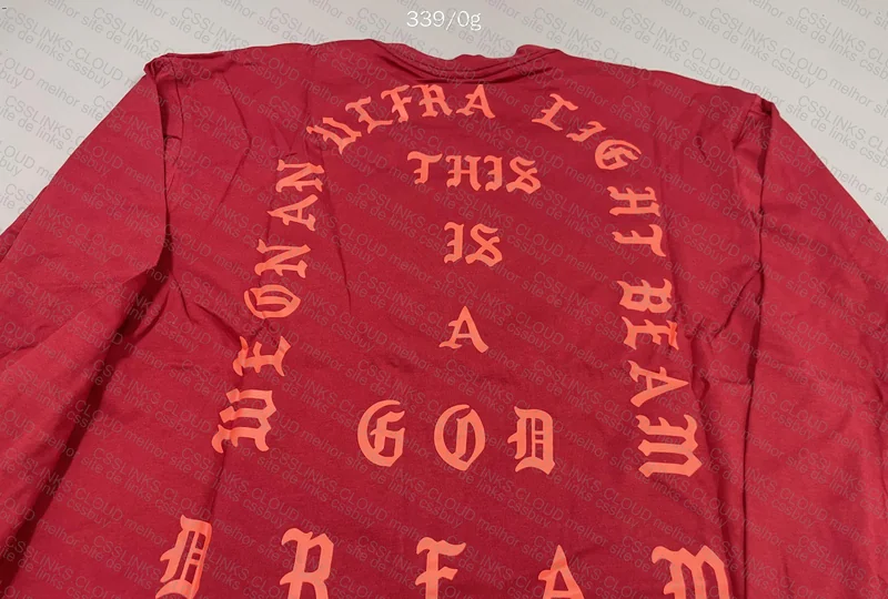 Ye 'The Life of Pablo' Hoodie with Measurements 6