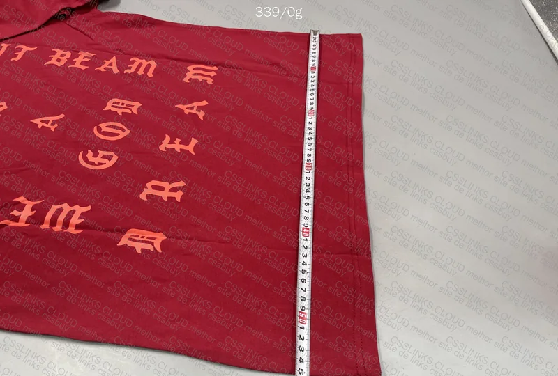 Ye 'The Life of Pablo' Hoodie with Measurements 8