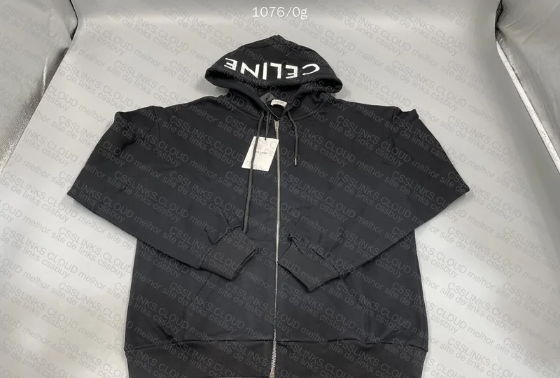 Celine Zip-Up Hoodie