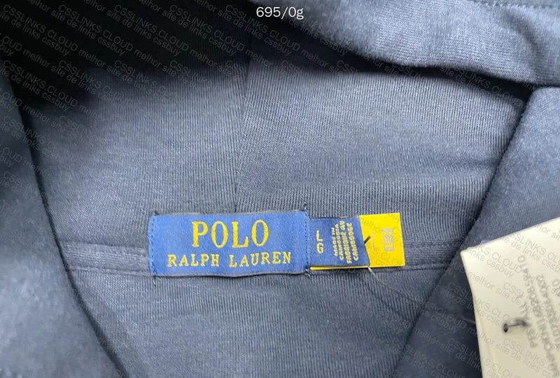 Blue Ralph Lauren Zip-Up Hoodie (RepKingdom) 2