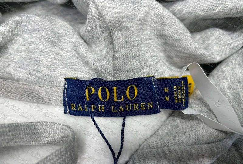 Gray Ralph Lauren Zip-Up Hoodie 3