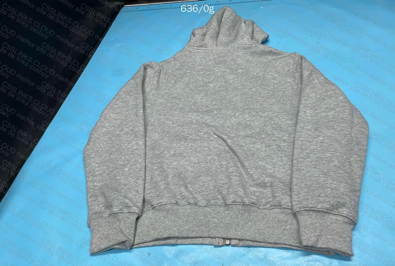 Gray Ralph Lauren Zip-Up Hoodie 6
