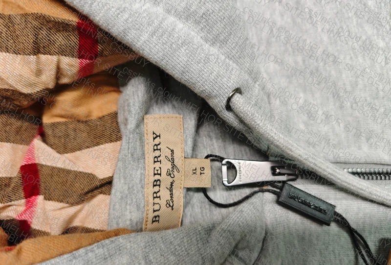 Burberry Zip Hoodie 4