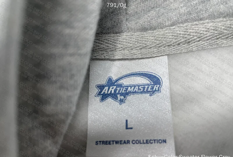 Gray Artiemaster Zipper Hoodie 2