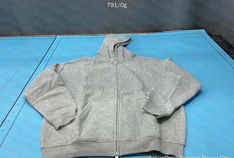 Gray Artiemaster Zipper Hoodie 3