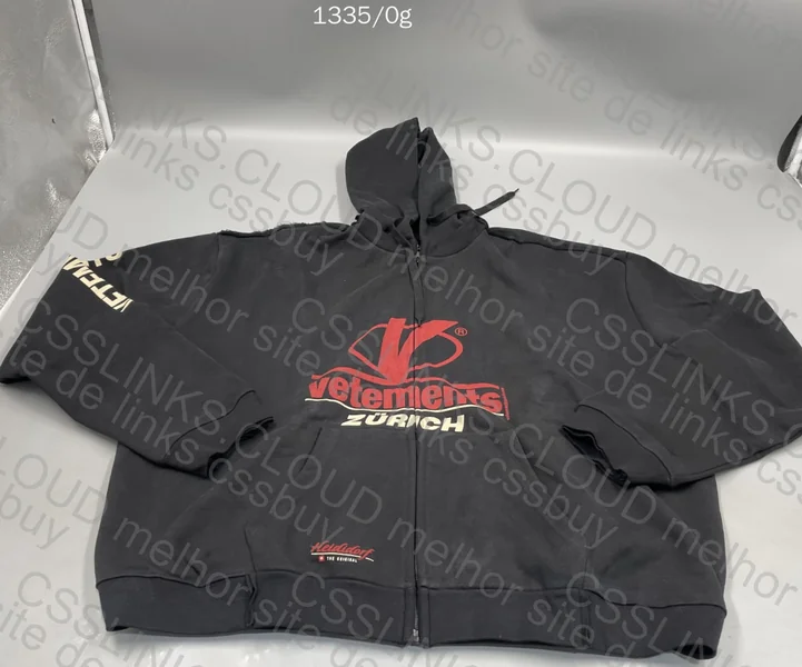 Vetements Zürich Zip Hoodie 2