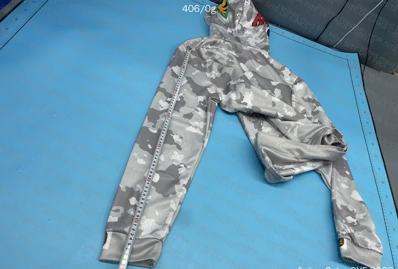 BAPE Shark Gray Camouflage Hoodie 3