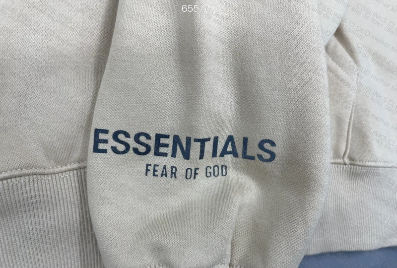 Essentials Hoodie with Measurements 10
