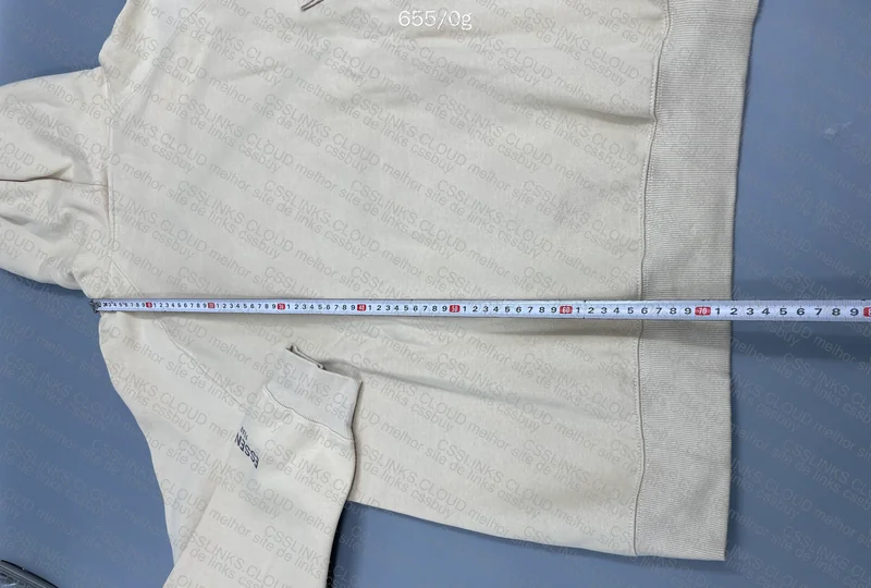 Essentials Hoodie with Measurements 7