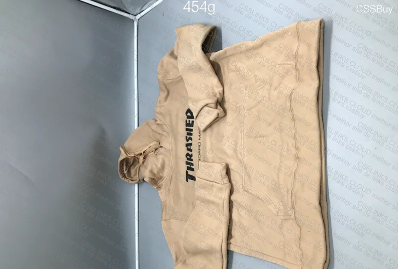 Thrasher Wine/Beige Hoodies 6