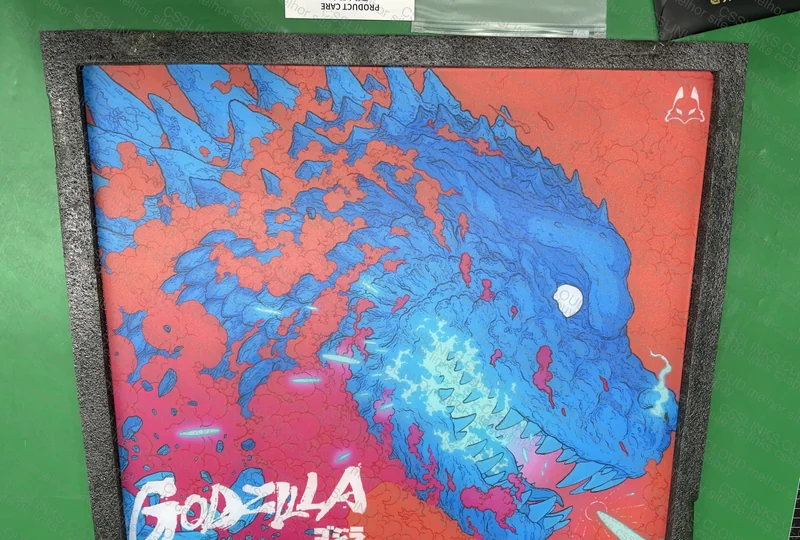 Mousepad de Vidro Arbiter x Godzilla 2