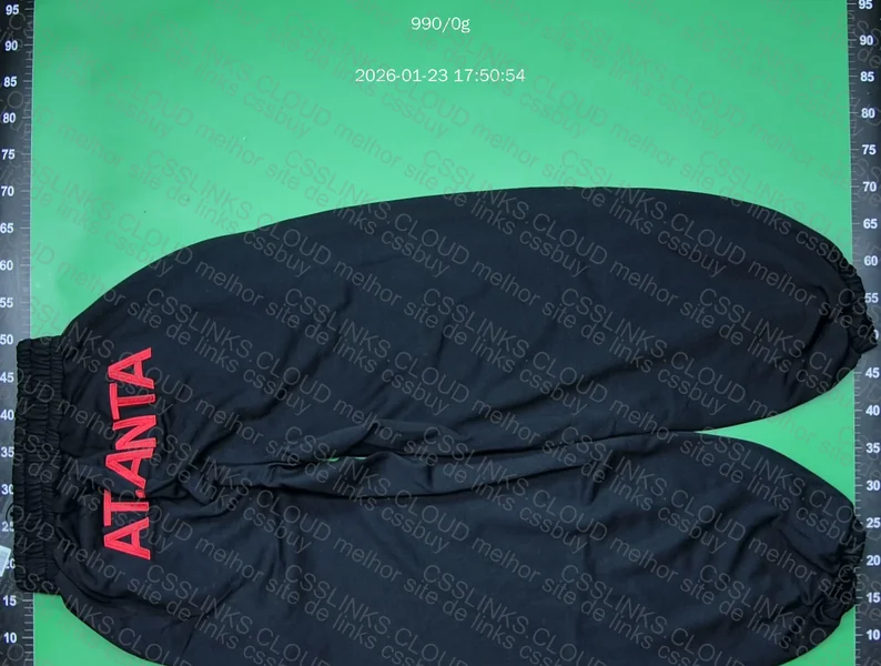 Mowalola ATL Joggers 'Black' 4