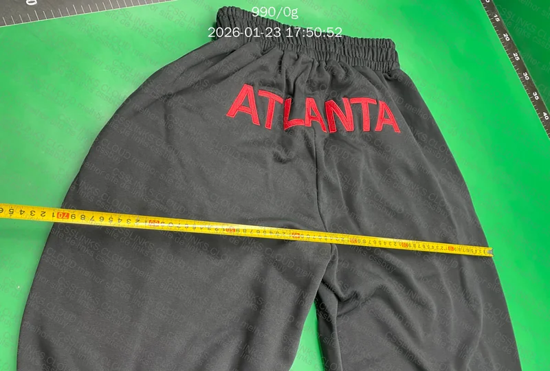 Mowalola ATL Joggers 'Black' 5