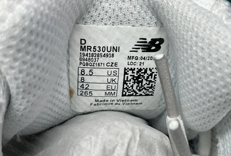 MR530UNI - NB530 Gold White Black 7