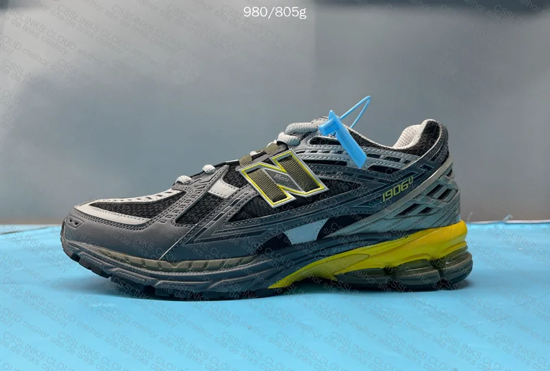 NB 1906 Dark Gray Yellow 10