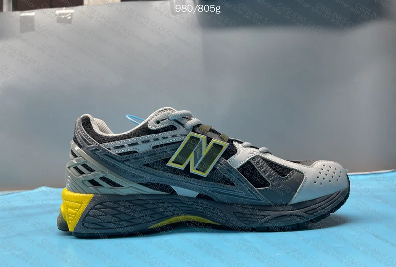 NB 1906 Dark Gray Yellow 2