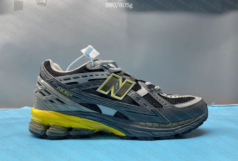 NB 1906 Dark Gray Yellow 3