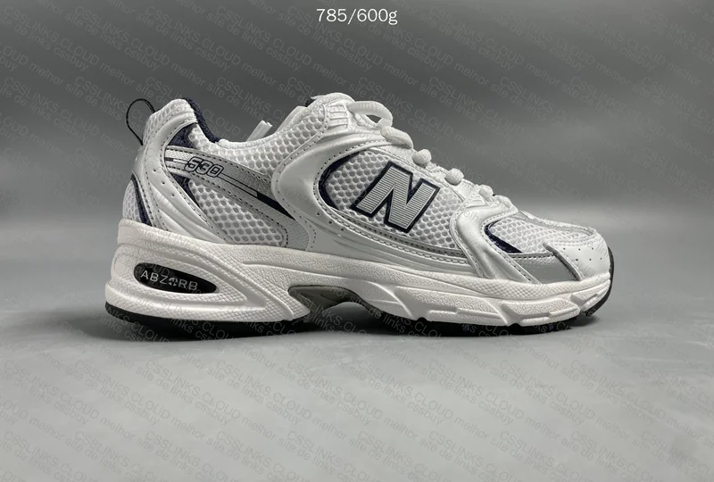 NB 530 White/Blue 7