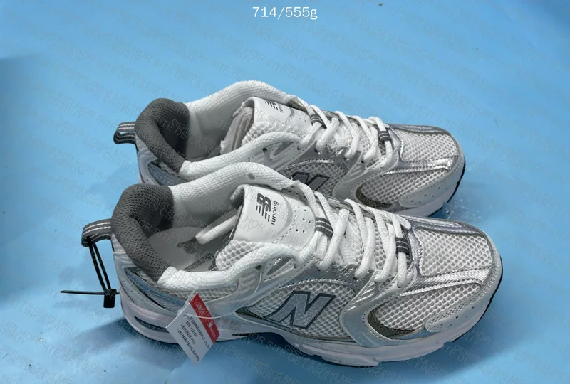 NB 530 Silver White 3