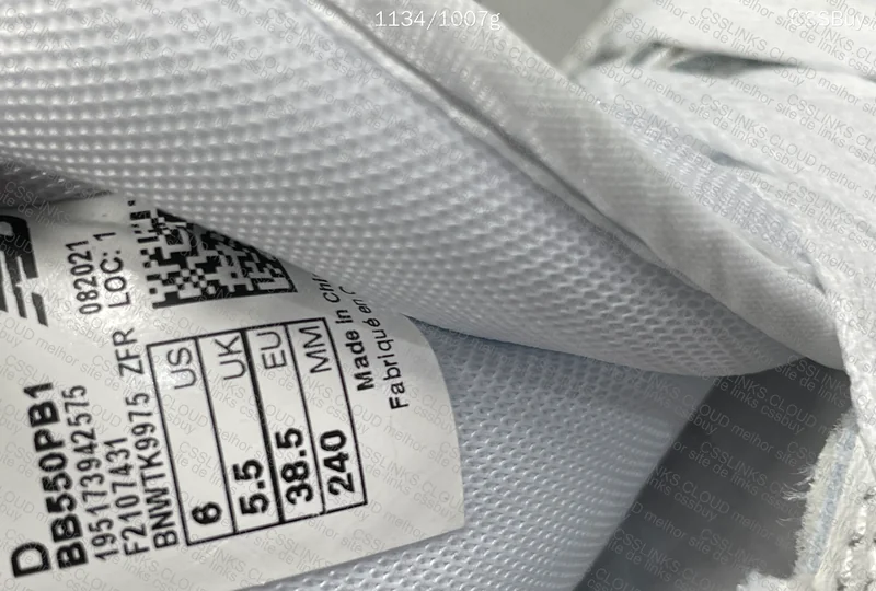 NB 550 All White 2