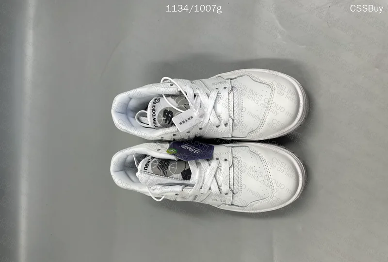 NB 550 All White 4