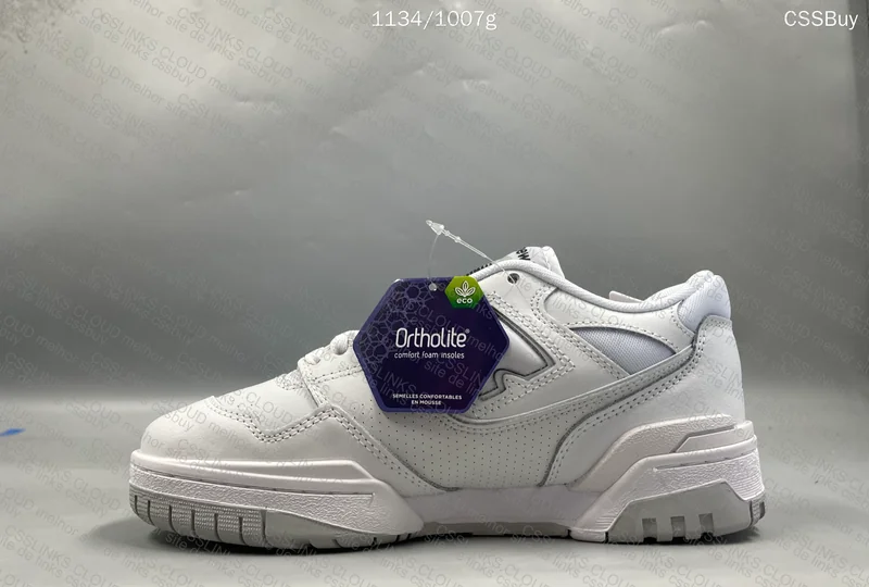 NB 550 All White 8