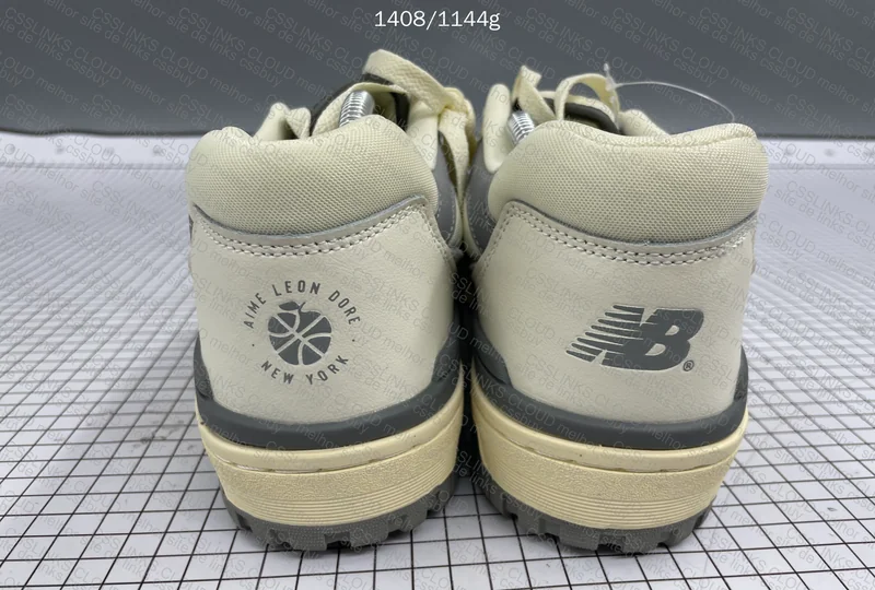 NB 550 Gray and White (Looks More Like Off White) 10