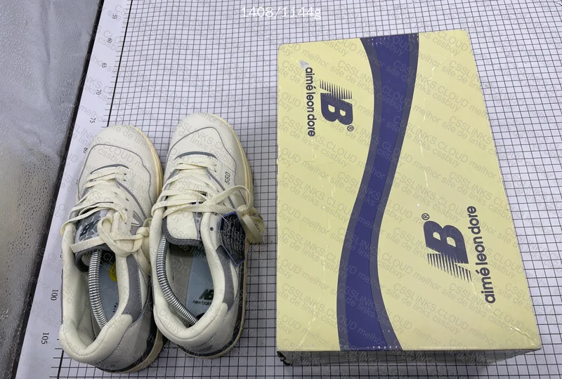 NB 550 Gray and White (Looks More Like Off White) 4