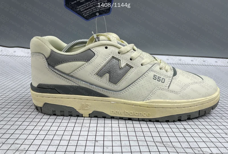 NB 550 Gray and White (Looks More Like Off White) 5