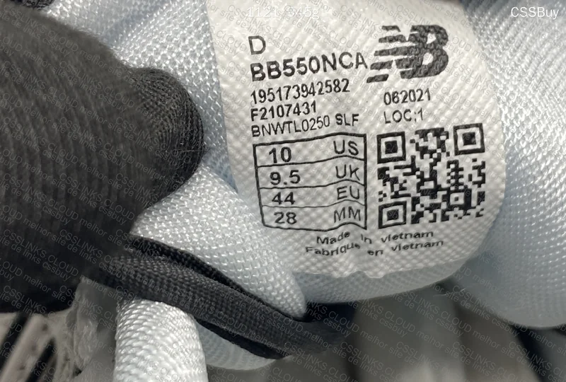 NB 550 Black and White 5