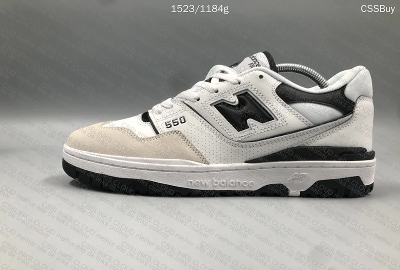NB 550 Sea Salt Black - GL or RL 4