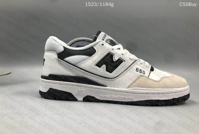 NB 550 Sea Salt Black - GL or RL 9